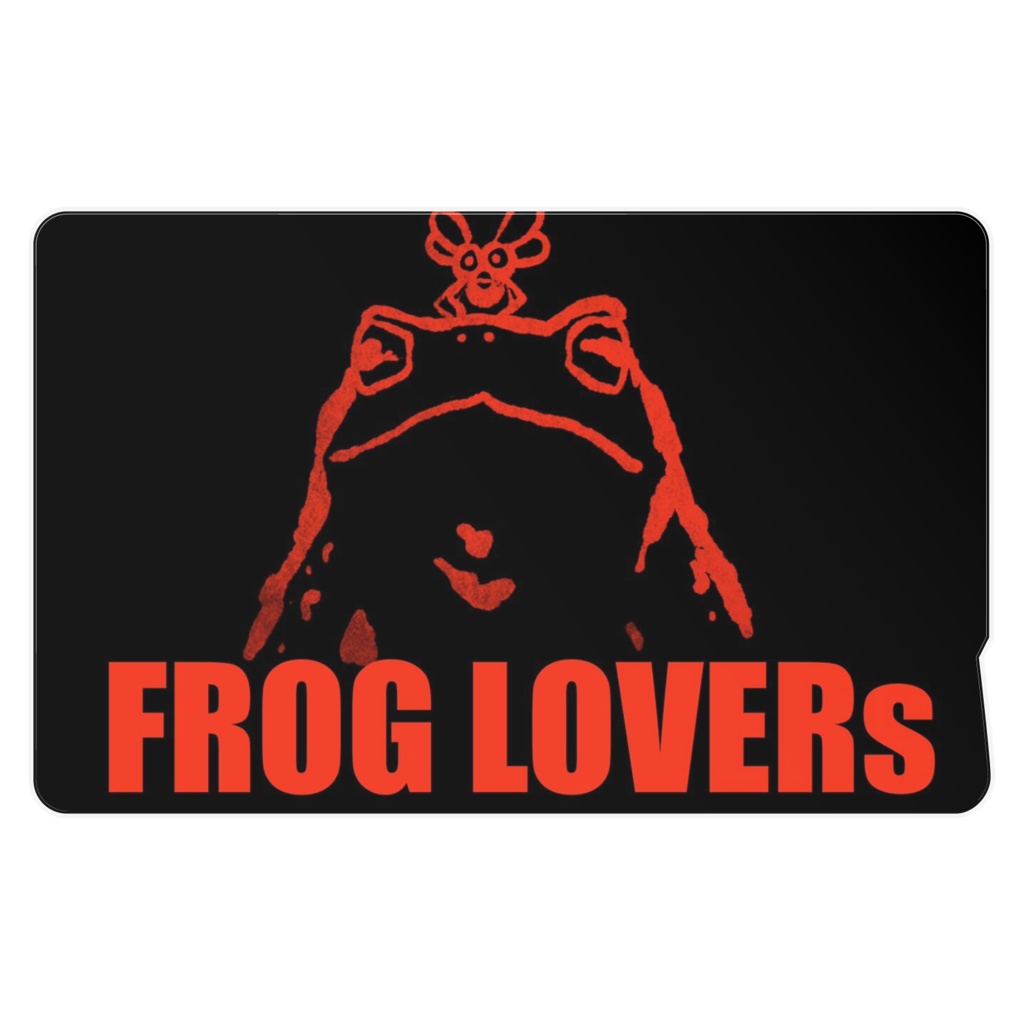 ヒキガエル　ステッカー