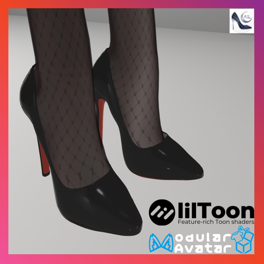 [VRChat] High Heels - Lumina用 [20% OFF 4/23 ~ 4/30] 