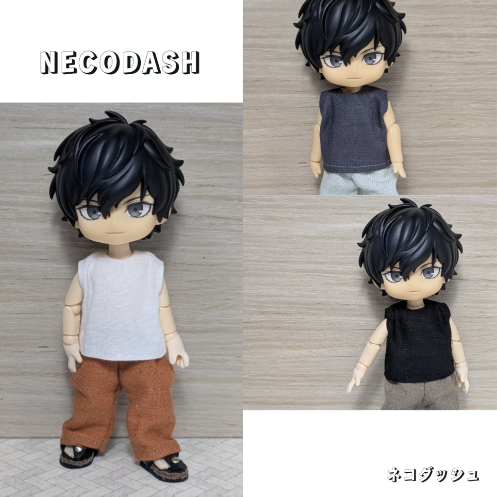 ノースリーブ　                　　　　　　　　　　　     【オビツ11  ねんどろいどどーる】