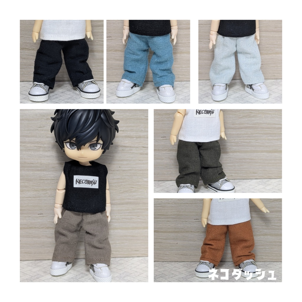 ゆったりパンツ 【オビツ11 ねんどろいどどーる】