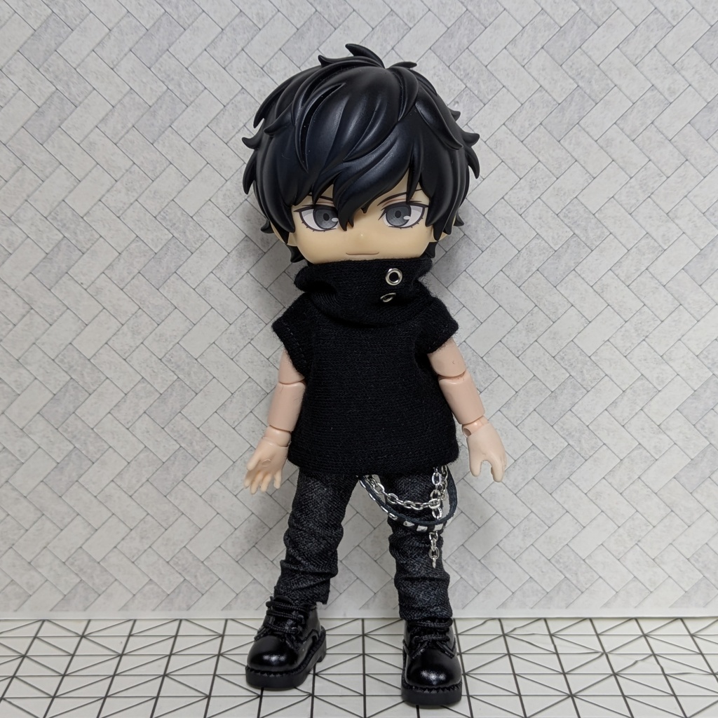 チェーン付パンツ 【オビツ11 ねんどろいどどーる】