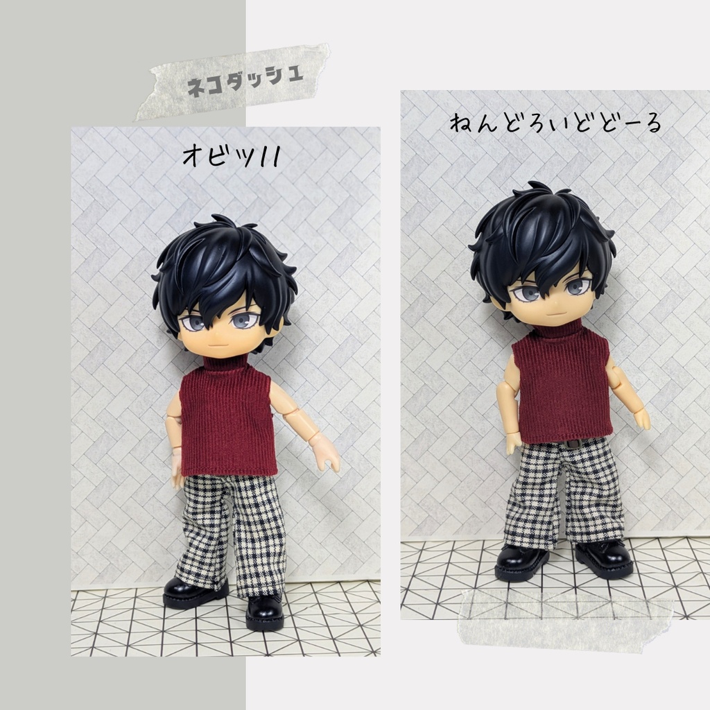 ☆1/21販売開始☆ハイネックノースリーブ 【オビツ11 ねんどろいどどーる】