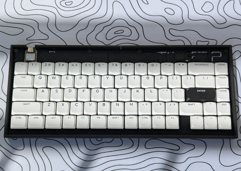 LalaPad　クラシック　組み立て済み 初めての自作キーボード【Lalapad】｜魔王むっきゅん