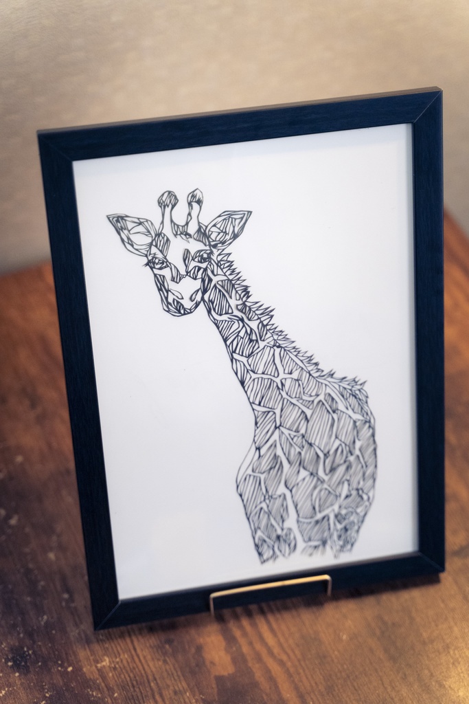 【切り絵】🦒受注生産