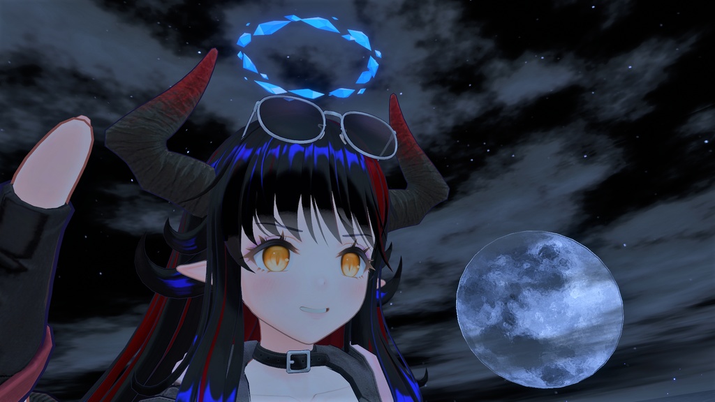 【VRC向け】浮遊石の輪