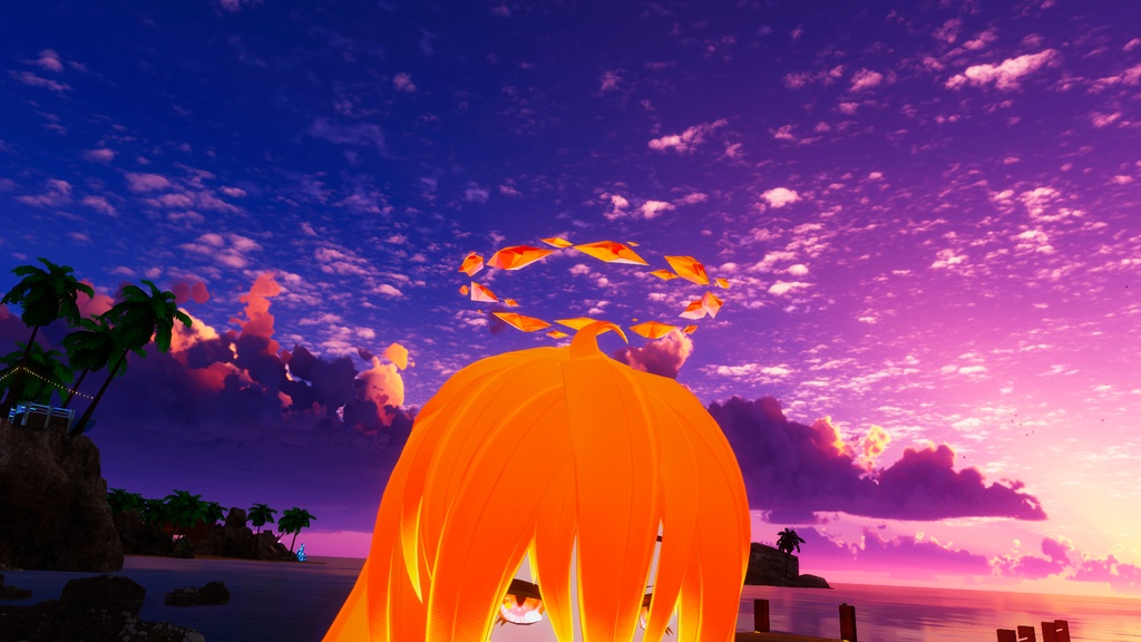 【VRC向け】浮遊石の輪