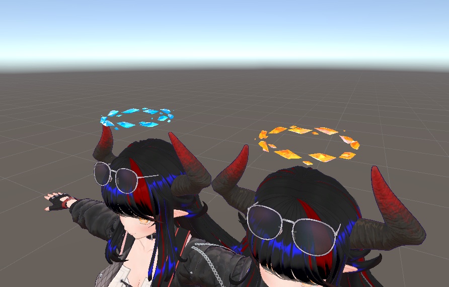 【VRC向け】浮遊石の輪