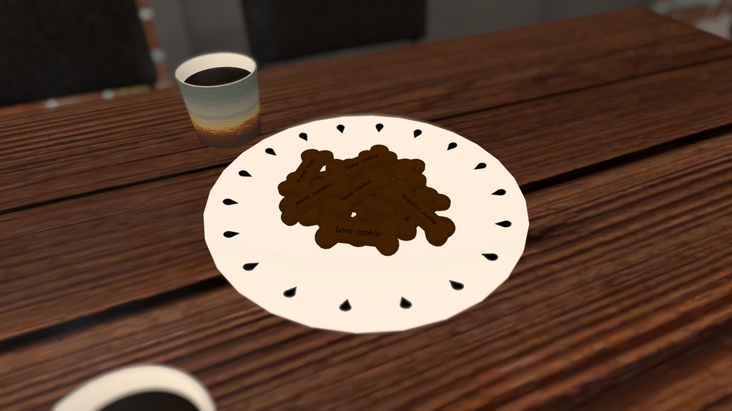 骨クッキー【ワールド向け】【キプフェル対応】