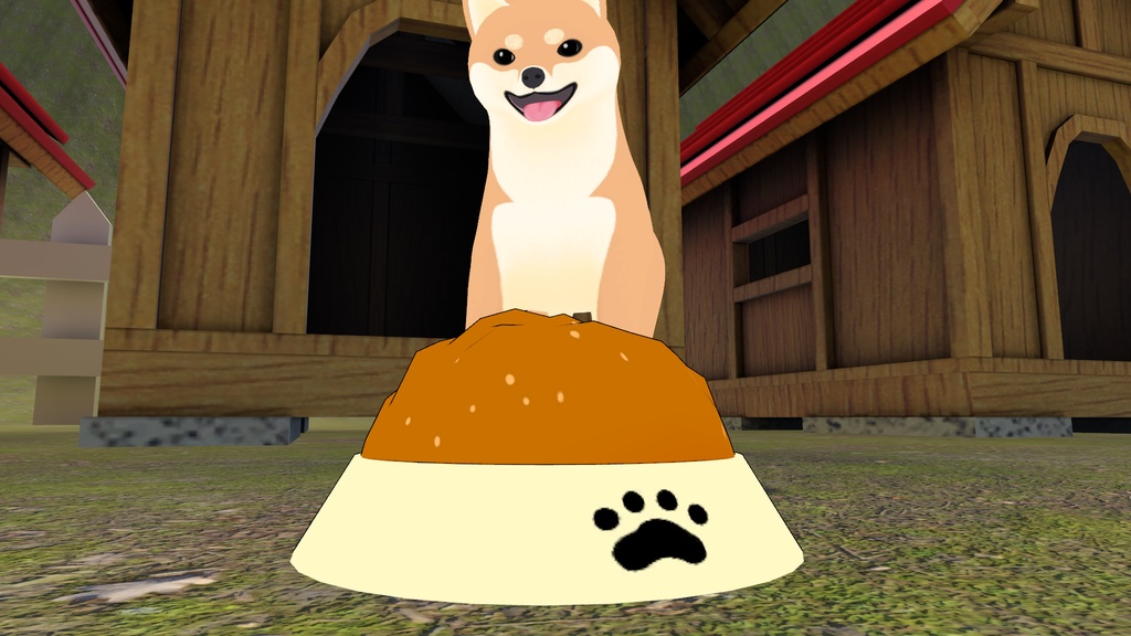 【VRC向け】山盛りドッグフード