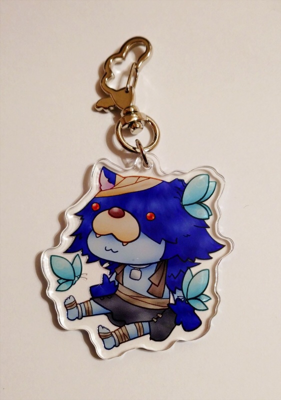 陰キャ組アクキー