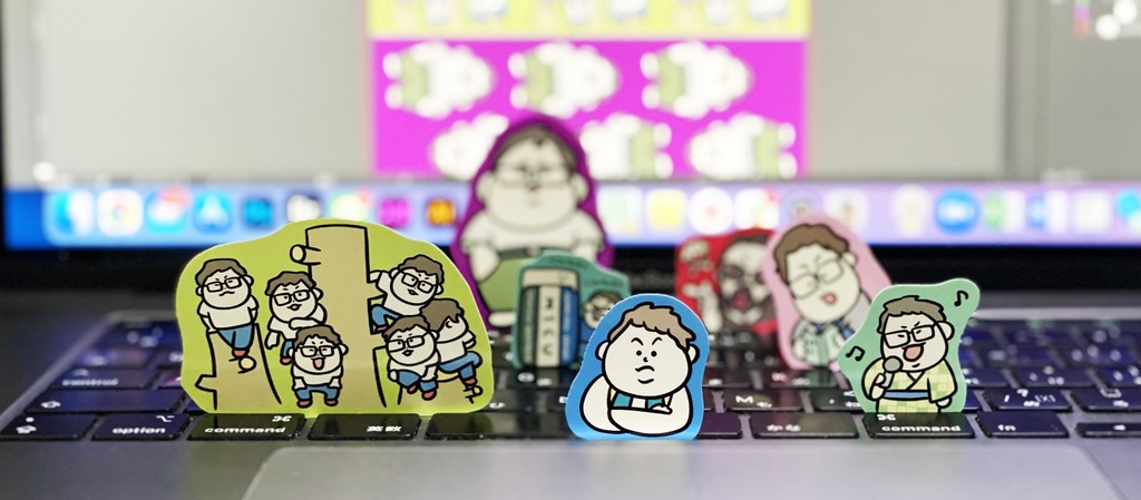 イラストみくのしんのオリジナルステッカー!