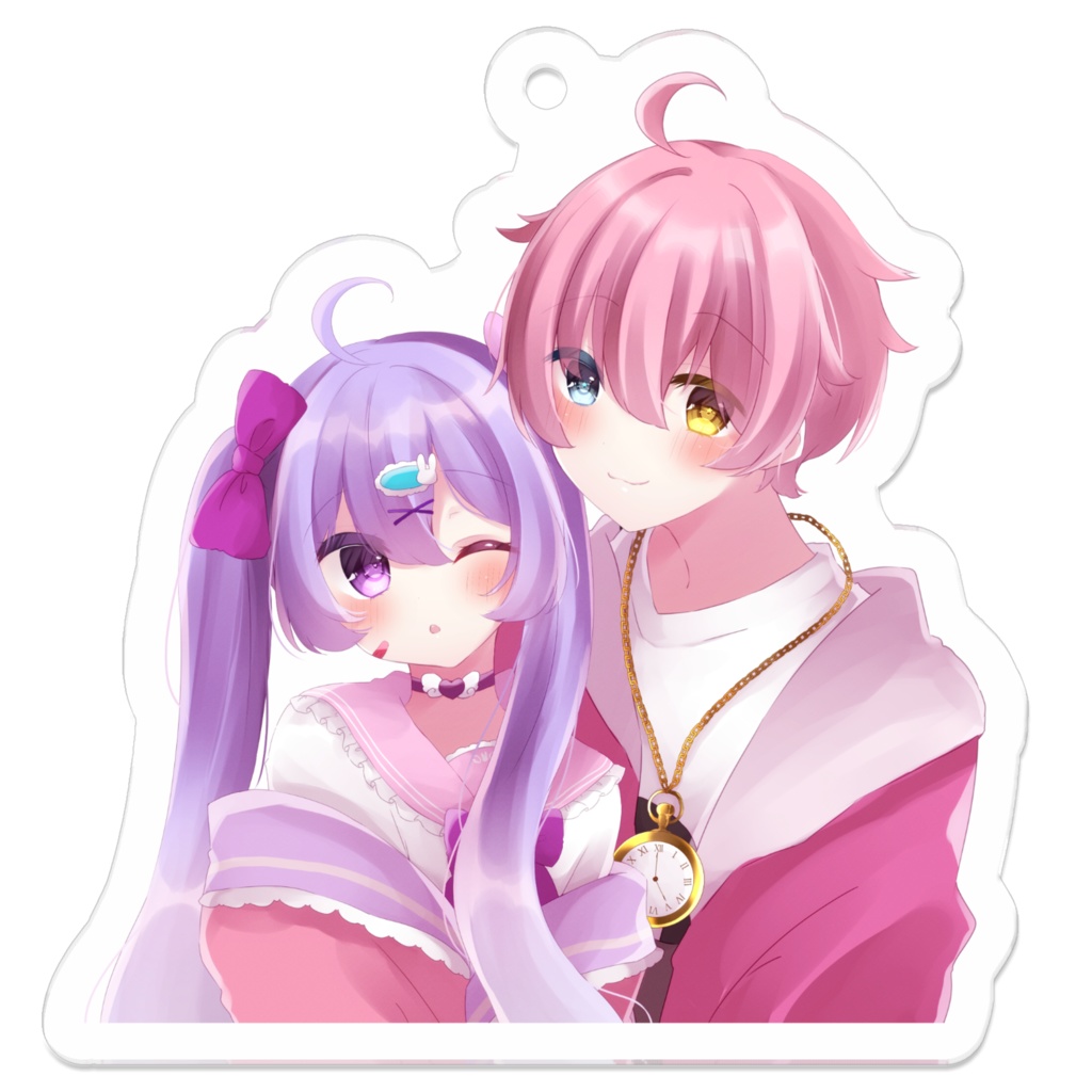 シアぴえカップリングアクキー