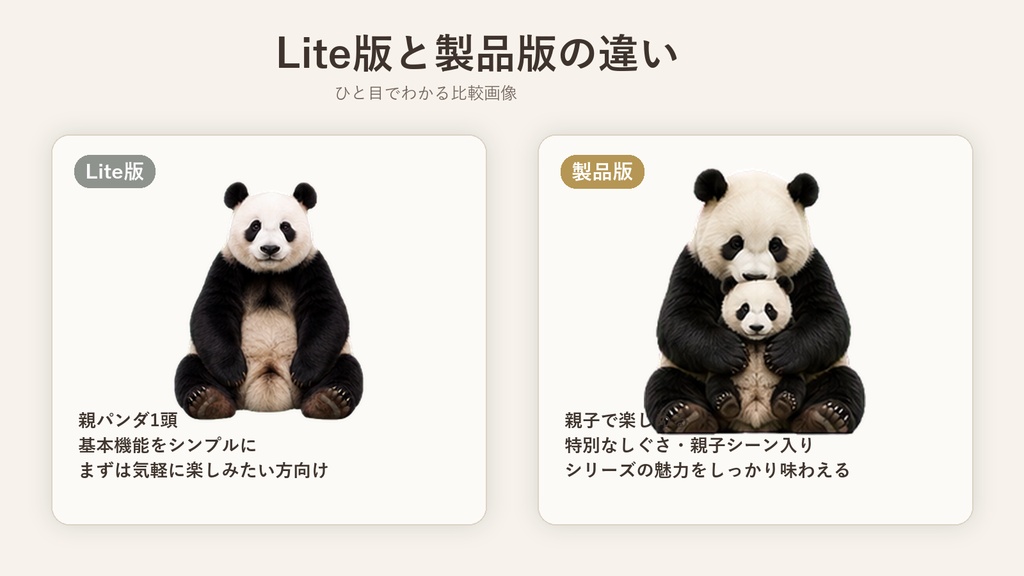 MofuMado Giant Panda Pet|親子パンダ・複数起動【Windows版】