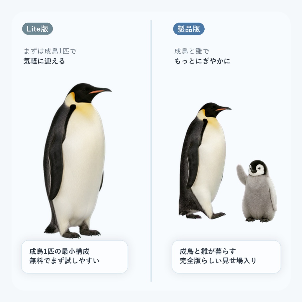 MofuMado Emperor Penguin Pet Lite v1.0.0