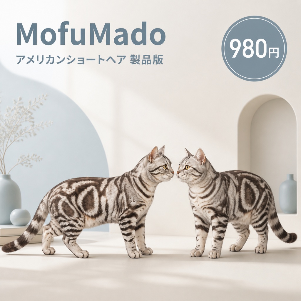 MofuMado アメリカンショートヘア 製品版｜複数起動・交流【Windows版】