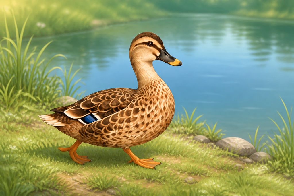【無料・Windows】カルガモ デスクトップペット Lite版｜成鳥1羽｜MofuMado
