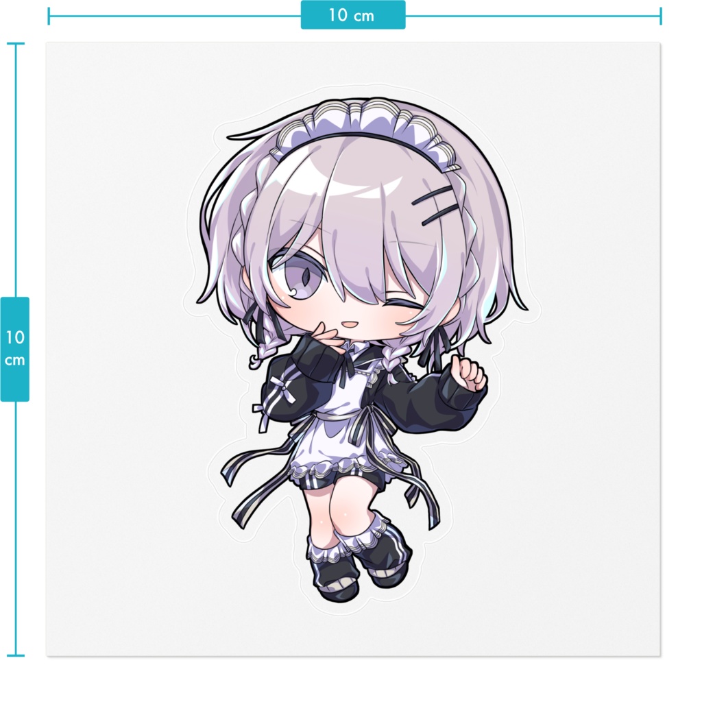 ぽしかのステッカー