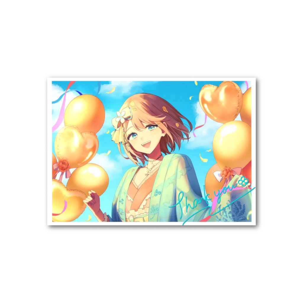 四ツ葉フォト風カード　～1周年記念～