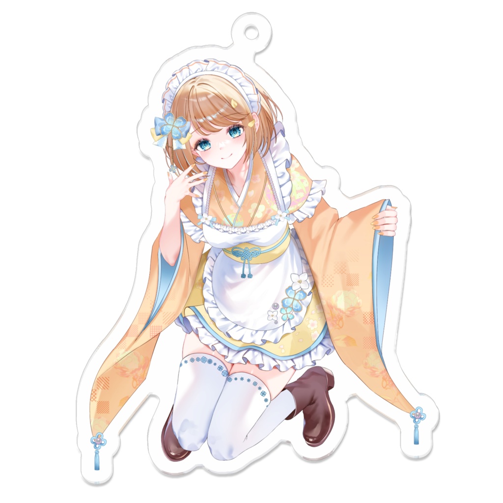 四ツ葉アクキー ~和菓子はいかが~