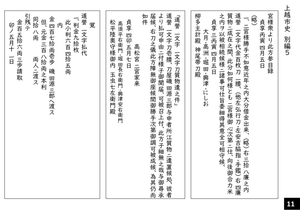 越後騒動刀剣後日譚「童子切と稲さんと道誉君は ひととき零落した宮家の姫君が主だった件」