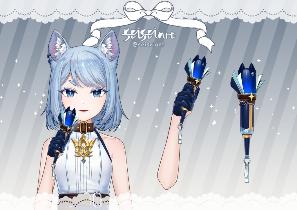 【Vtuber配信向け】 手を持つライブ素材依賴受付中 ❣