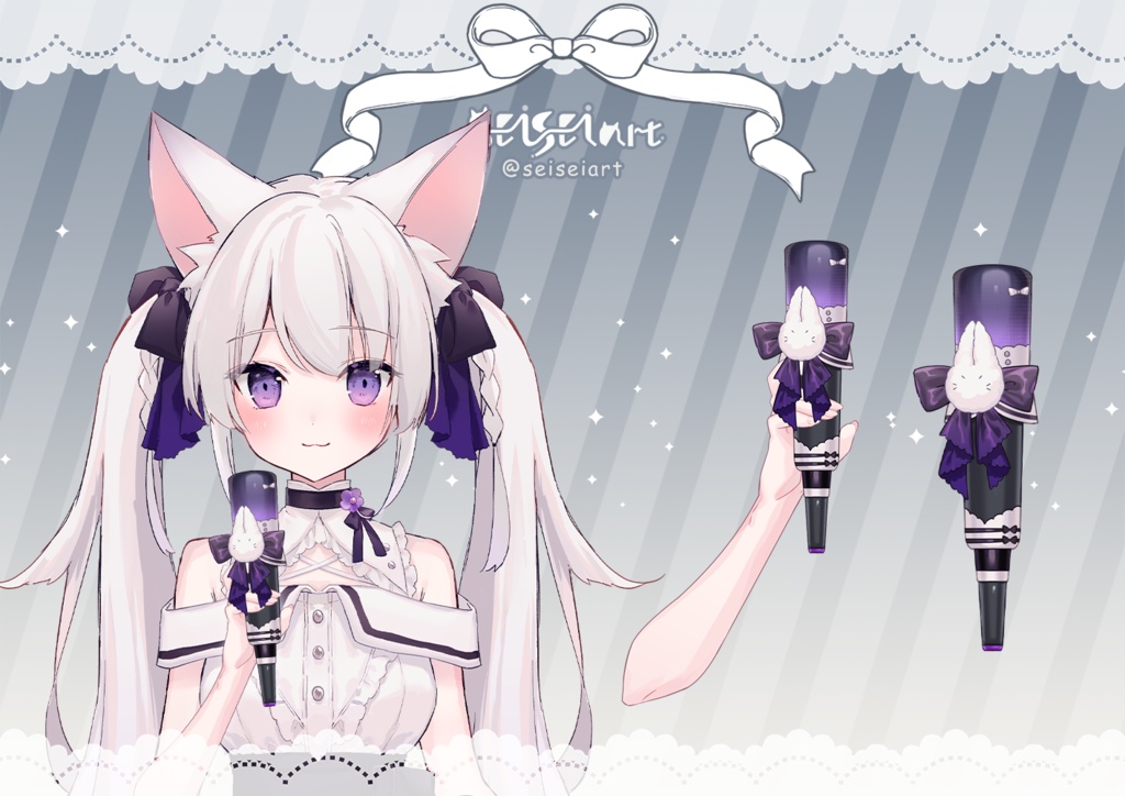 【Vtuber配信向け】 手を持つライブ素材依賴受付中 ❣