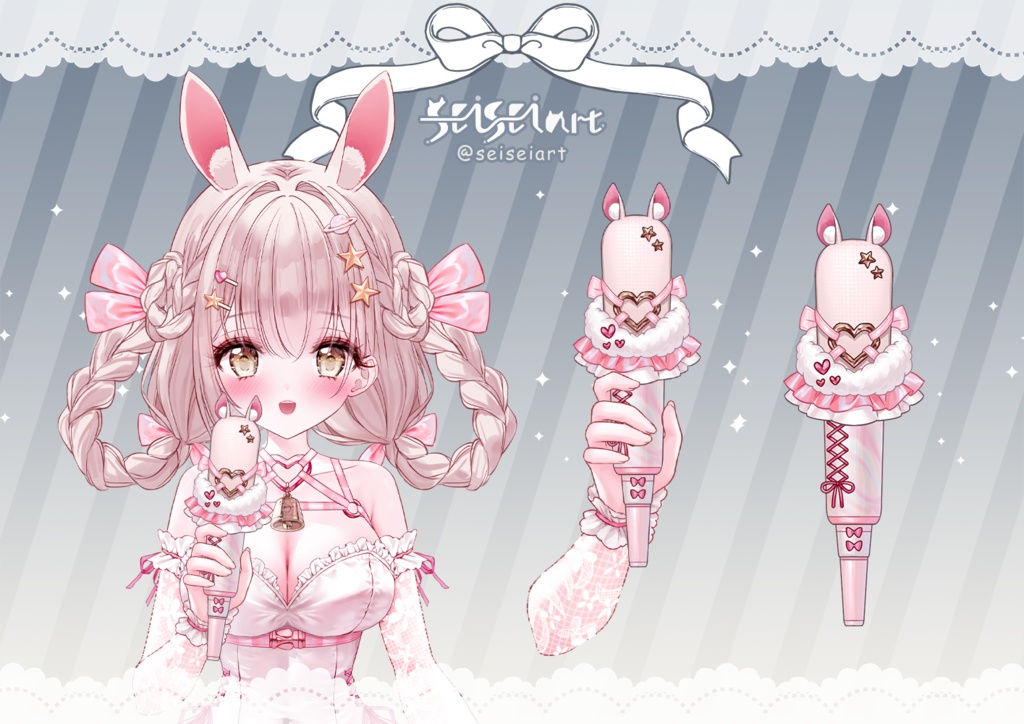 【Vtuber配信向け】 手を持つライブ素材依賴受付中 ❣