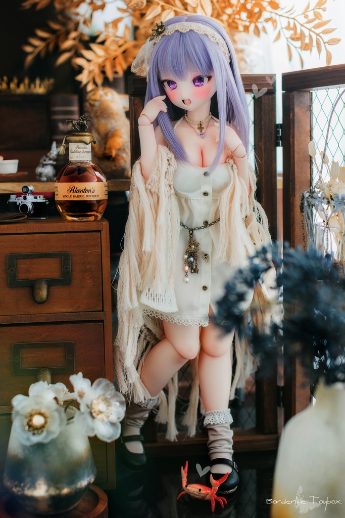 受注製作(5月発送予定):クラシカルセミロングウィッグ