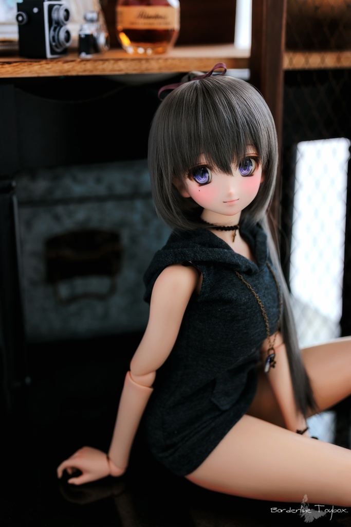 即納:DD&MDD用ラフシルエットロングパーカー