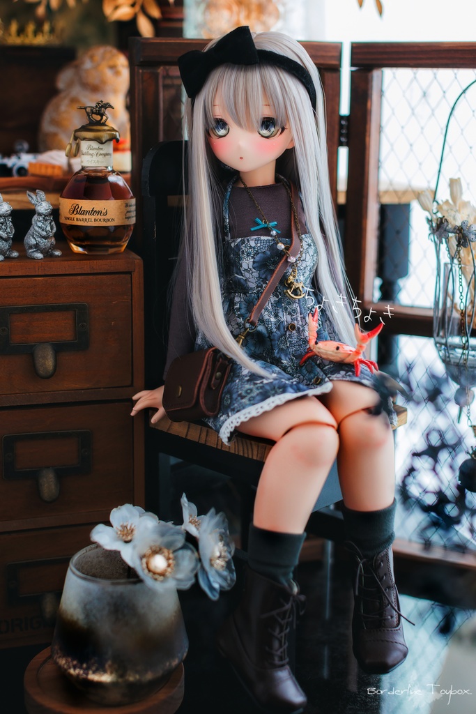 受注製作(5月発送予定):MDD用FFワンピ&ハイスムースクルーネックセーターセットVer.アイリッシュグレー