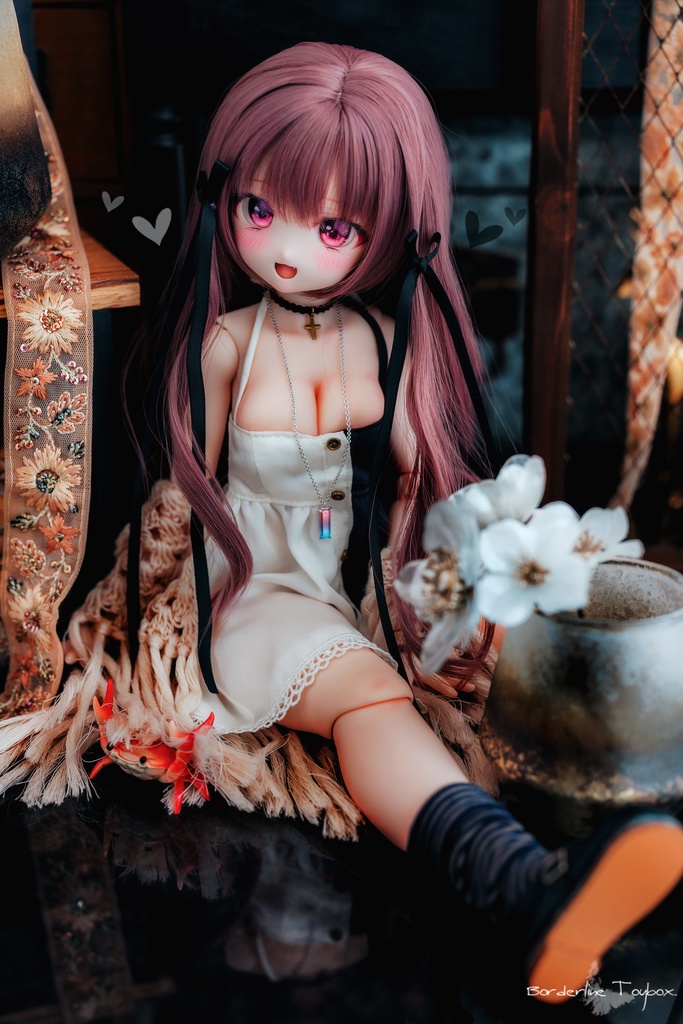 受注製作(5月発送予定):MDD用フルフロントオープンワンピース Ver.オレオ