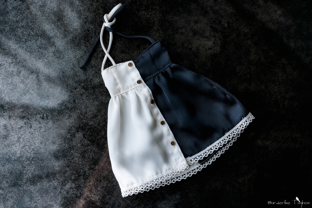 受注製作(5月発送予定):MDD用フルフロントオープンワンピース Ver.オレオ