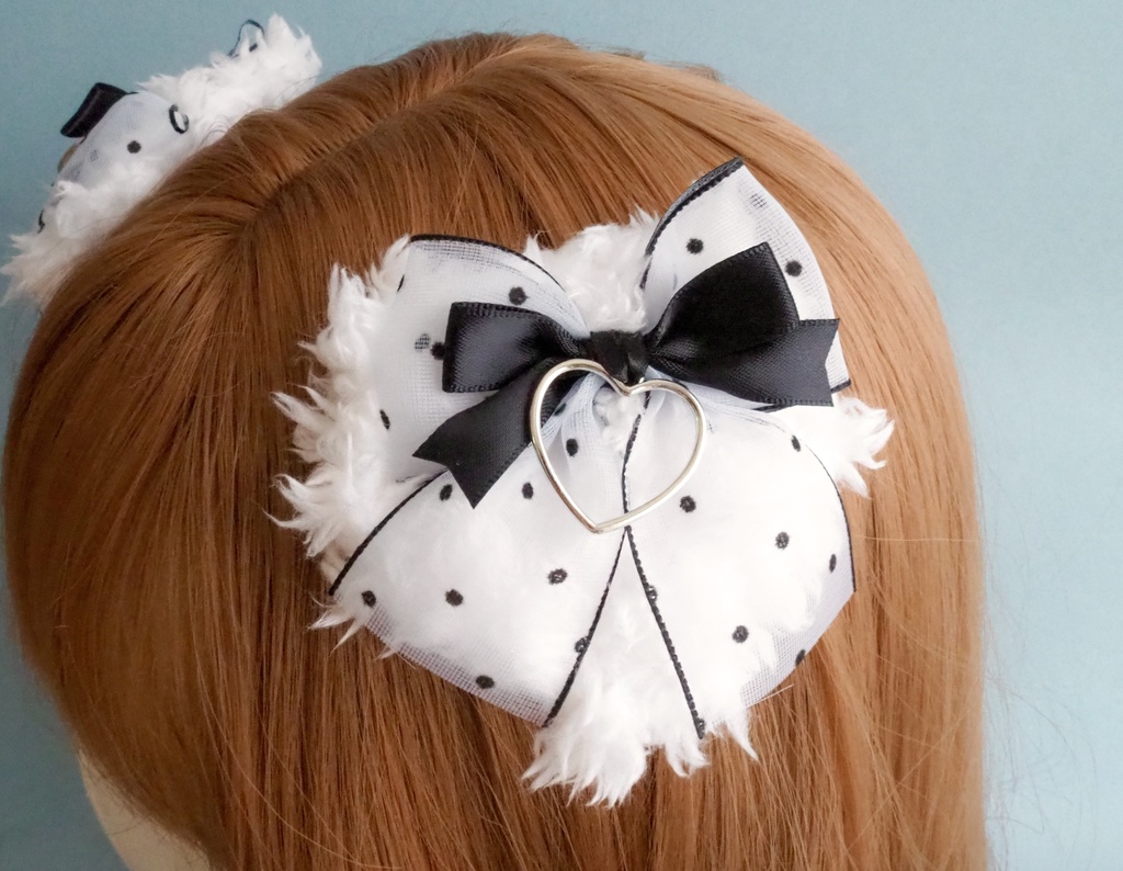 ドットりぼんねこ耳