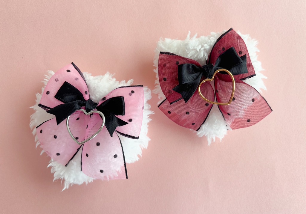 ドットりぼんねこ耳