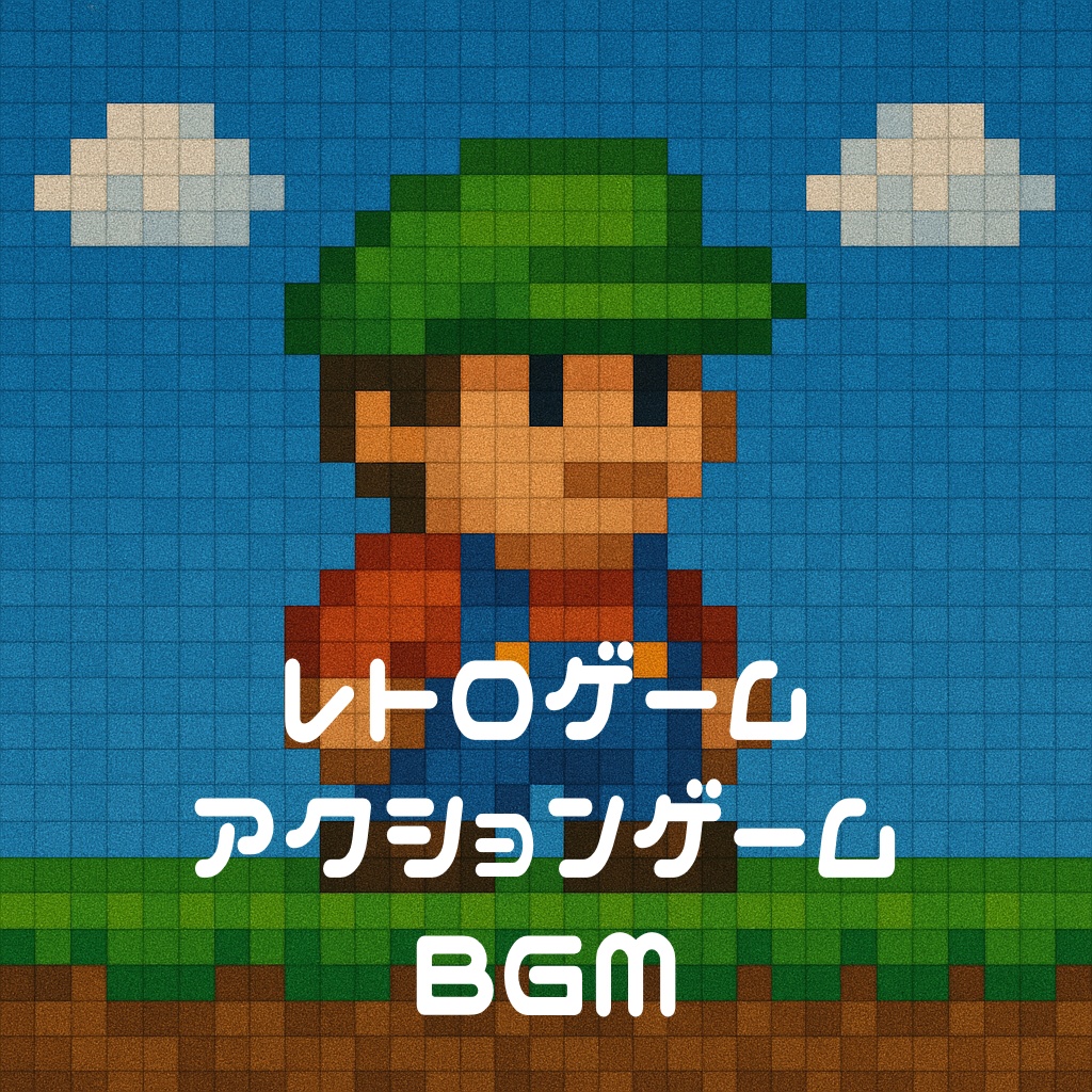 【商用フリーBGM】レトロアクションゲーム【BGM集10曲】