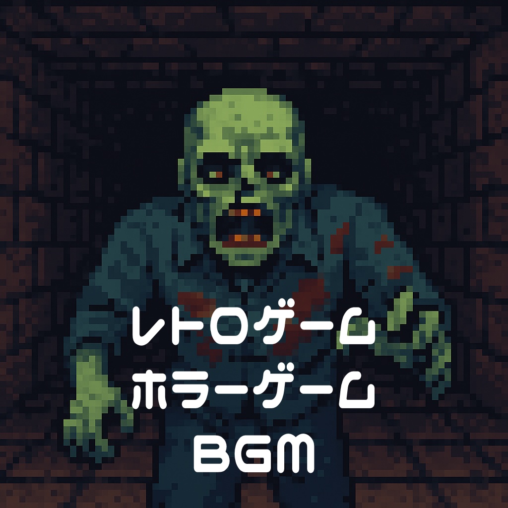 【商用フリーBGM】レトロホラーゲーム【BGM集10曲】
