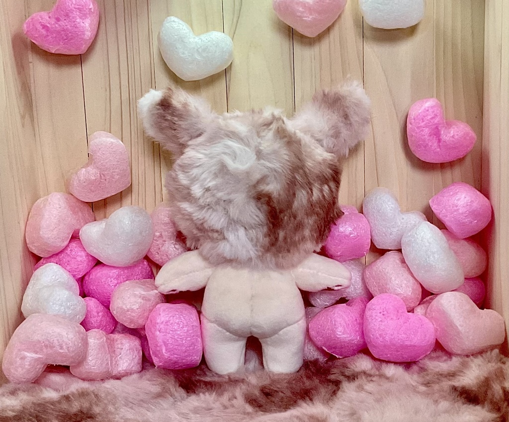 オリジナルぬいぐるみ 「吽」