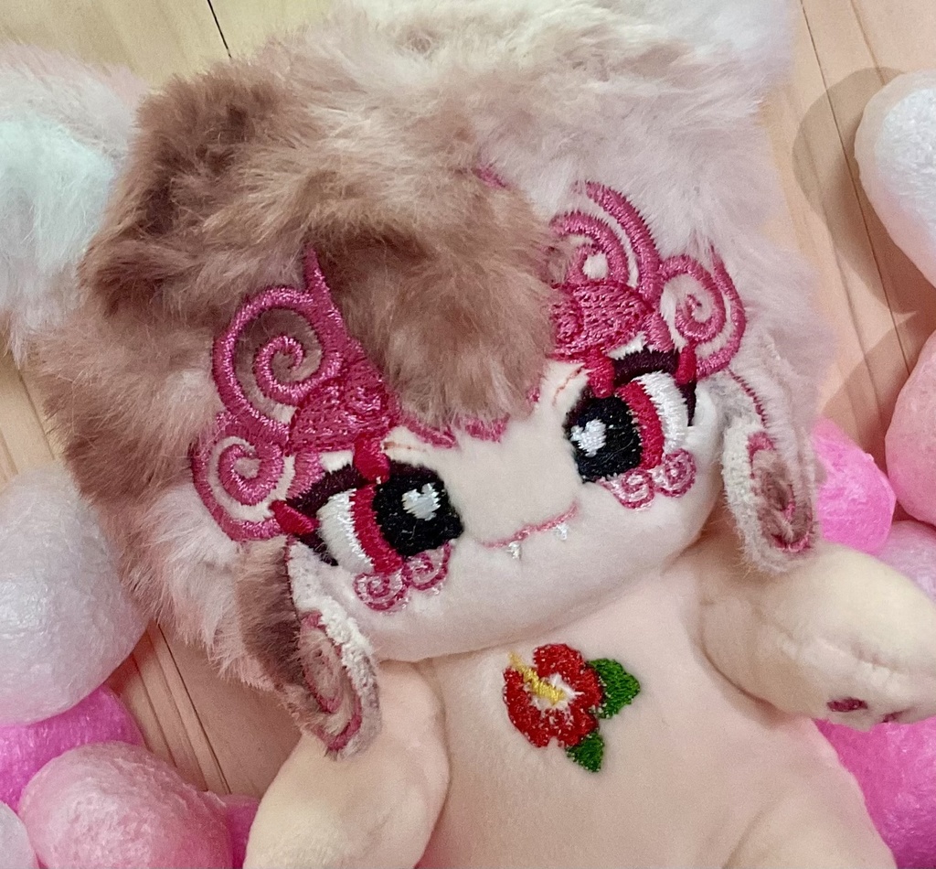 オリジナルぬいぐるみ 「吽」