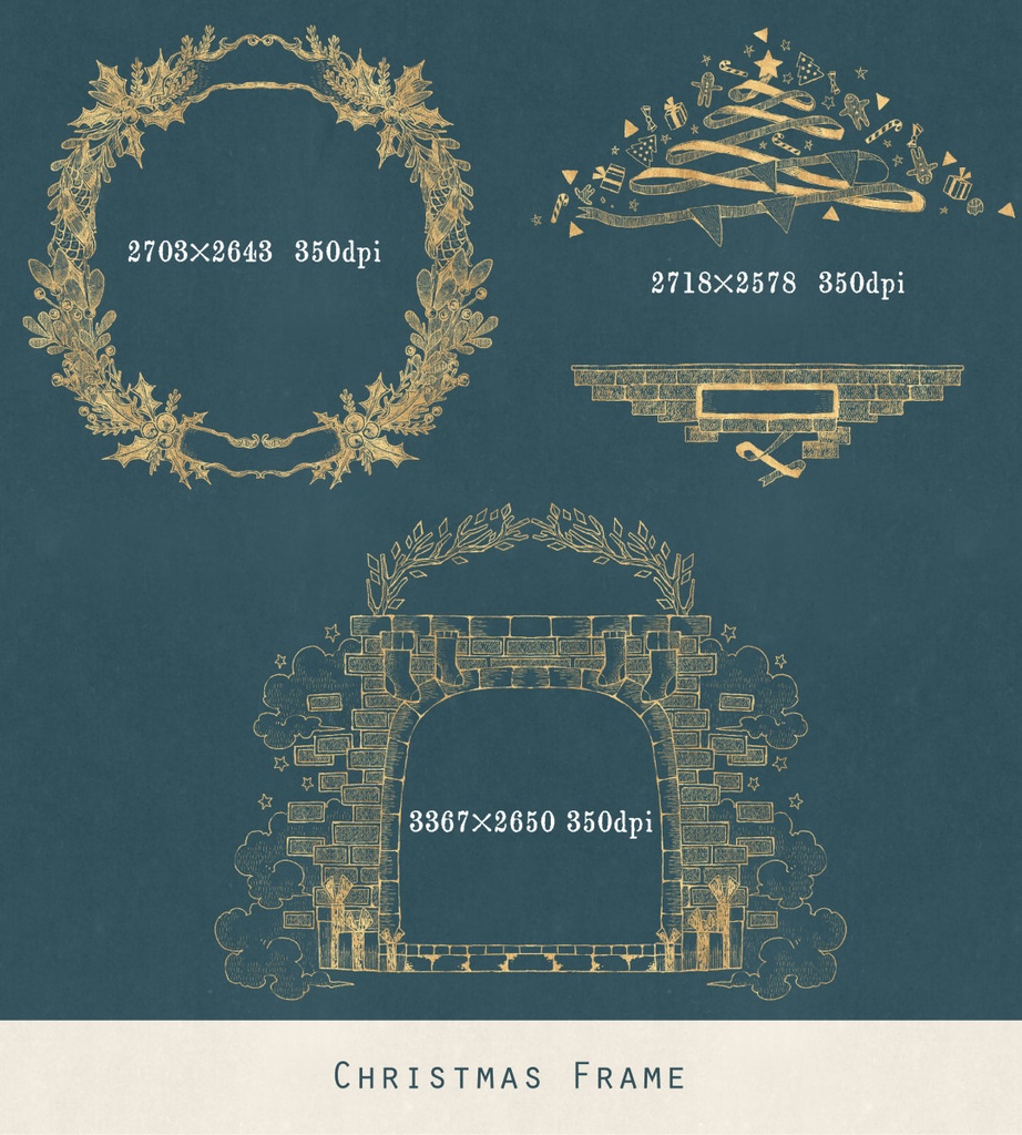 Christmas material collection