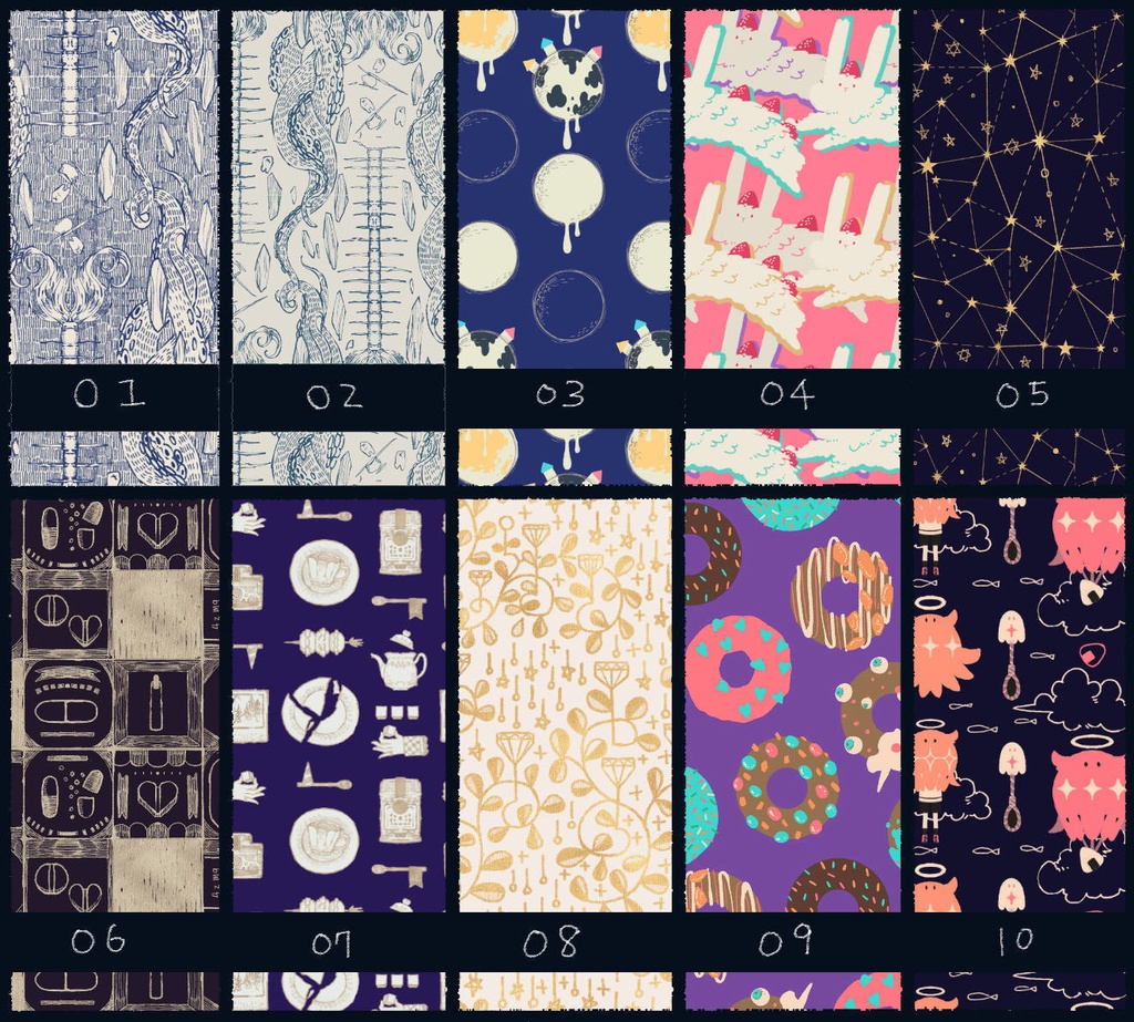 【お知らせあり】SEAMLESS PATTERN 4【1/26日更新】