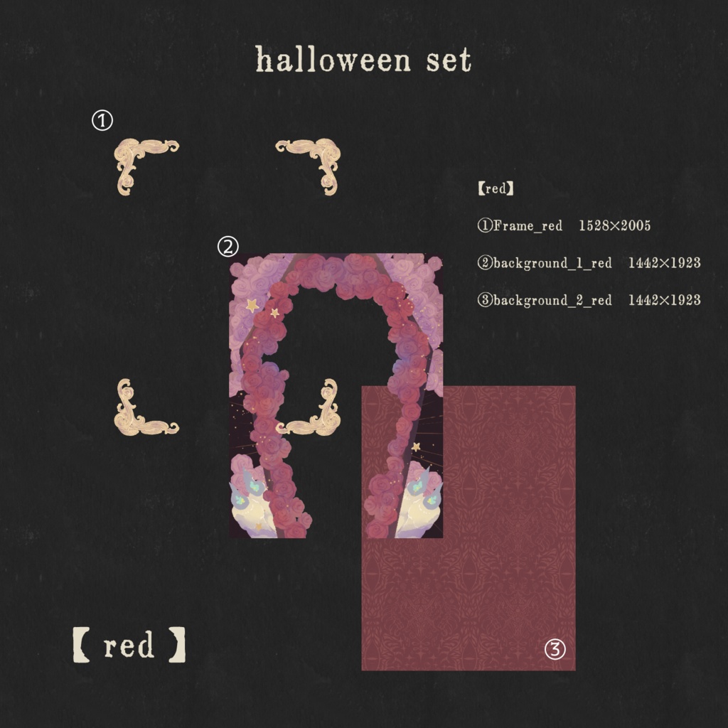 ハロウィンセット_halloween set