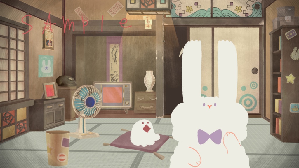 不気味な隔離部屋