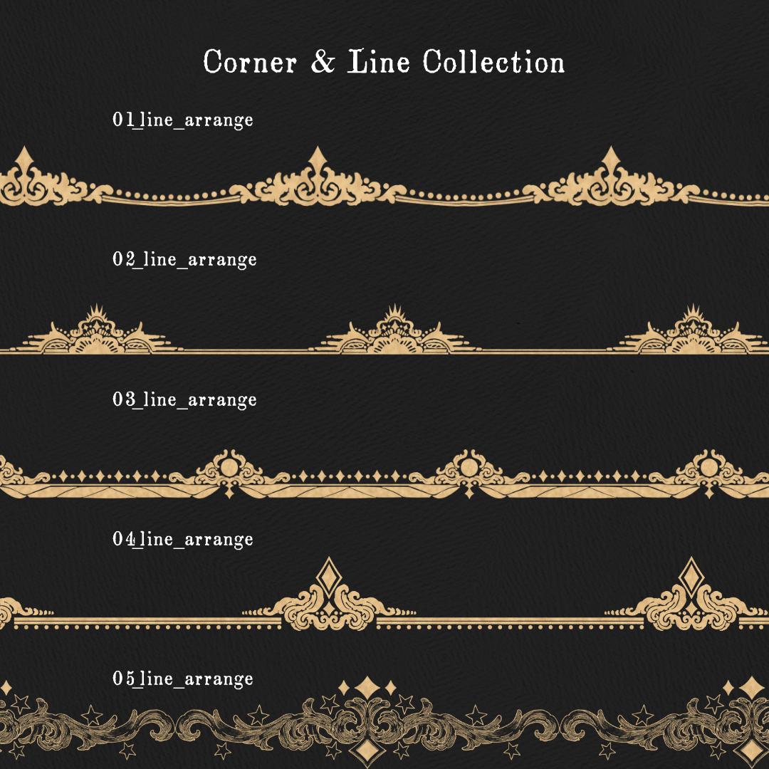 Corner and lines Collection - maGmel web shop - BOOTH