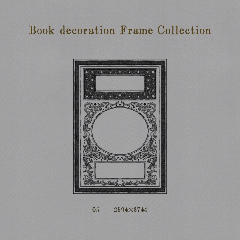 Book decoration Frame Collection