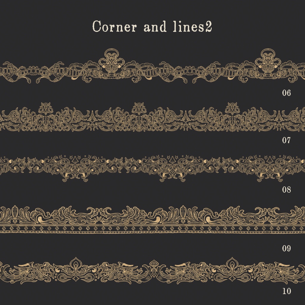 Corner and lines Collection2