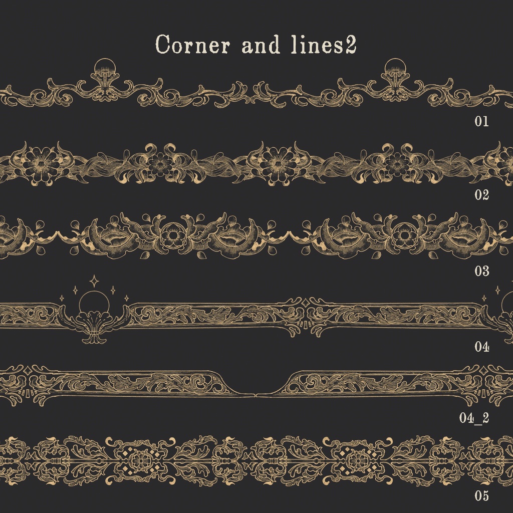 Corner and lines Collection2