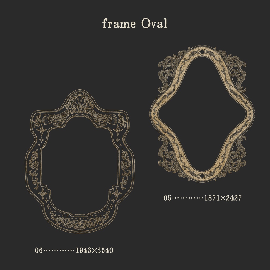 Frame Oval