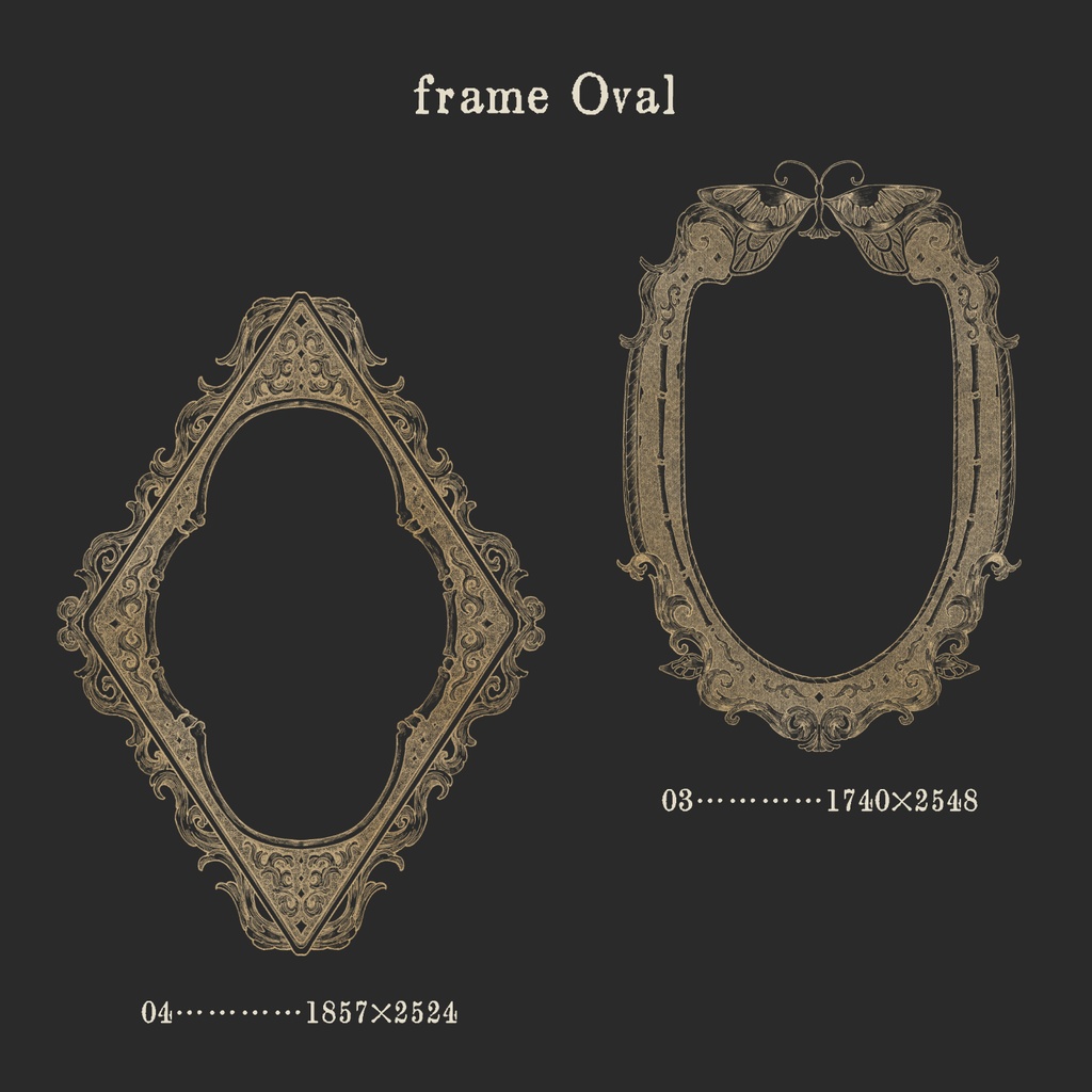 Frame Oval
