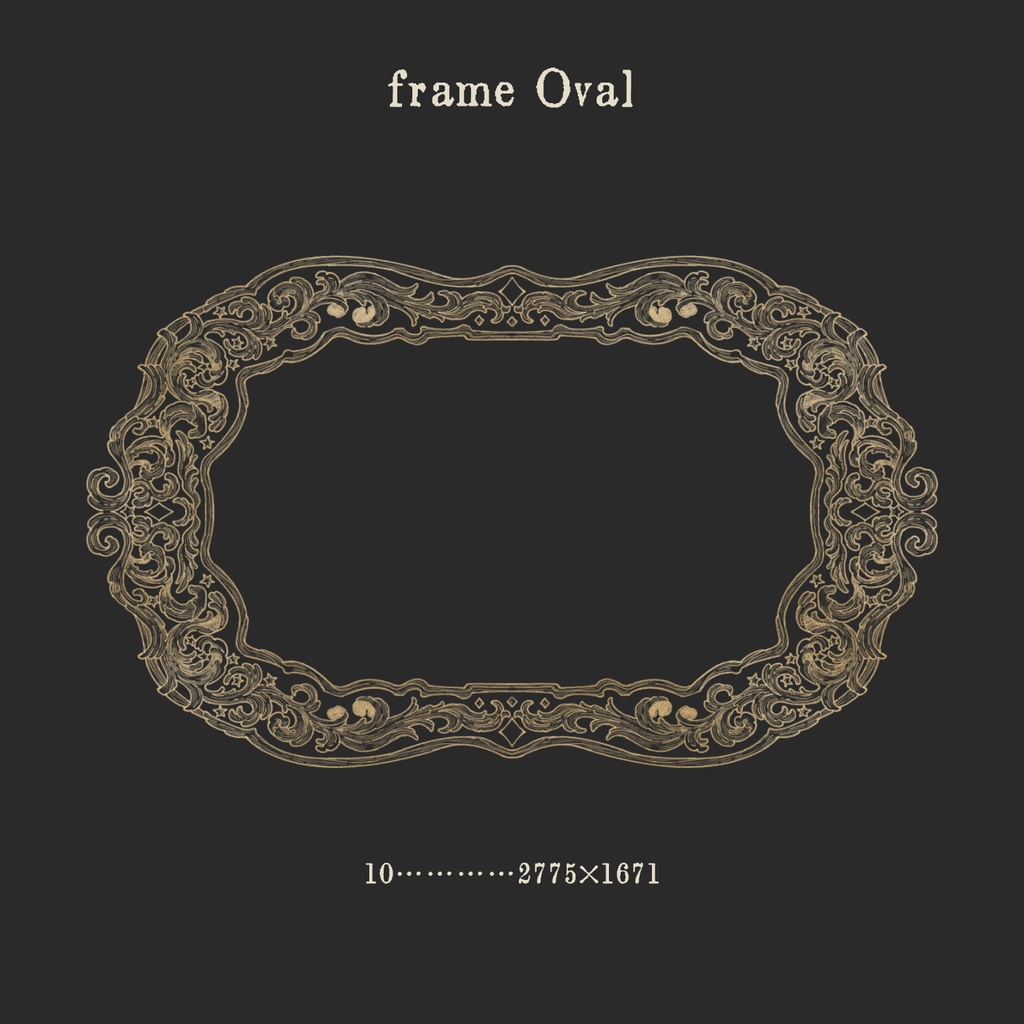 Frame Oval