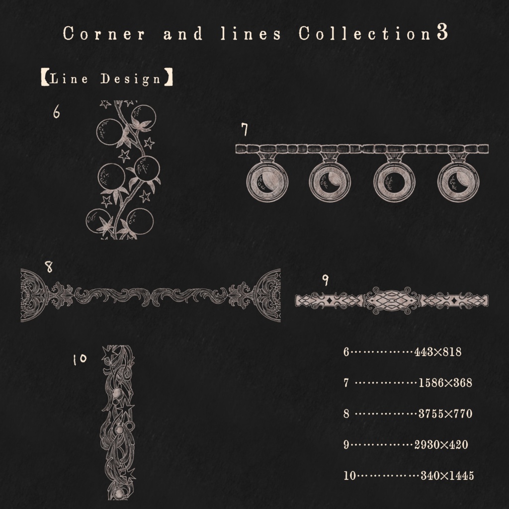 Corner and lines Collection3